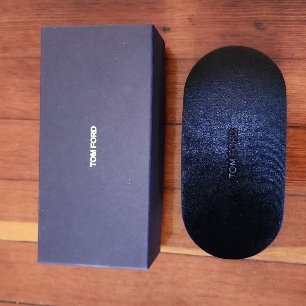 Tom Ford sunglasses case with box